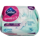 Saba Sensiti-V Ultra Thin Night 18ct - Case - 16 Units
