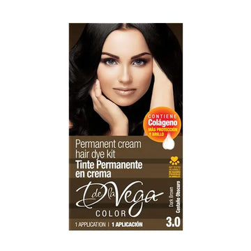 D De La Vega Hair Dye 3.0 Dark Brown 1 Appl