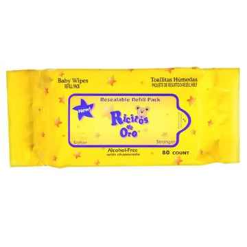 Ricitos De Oro Baby Wipes 80 ct