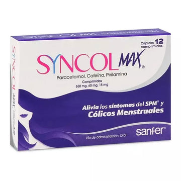 Syncol Max Caplets 12ct