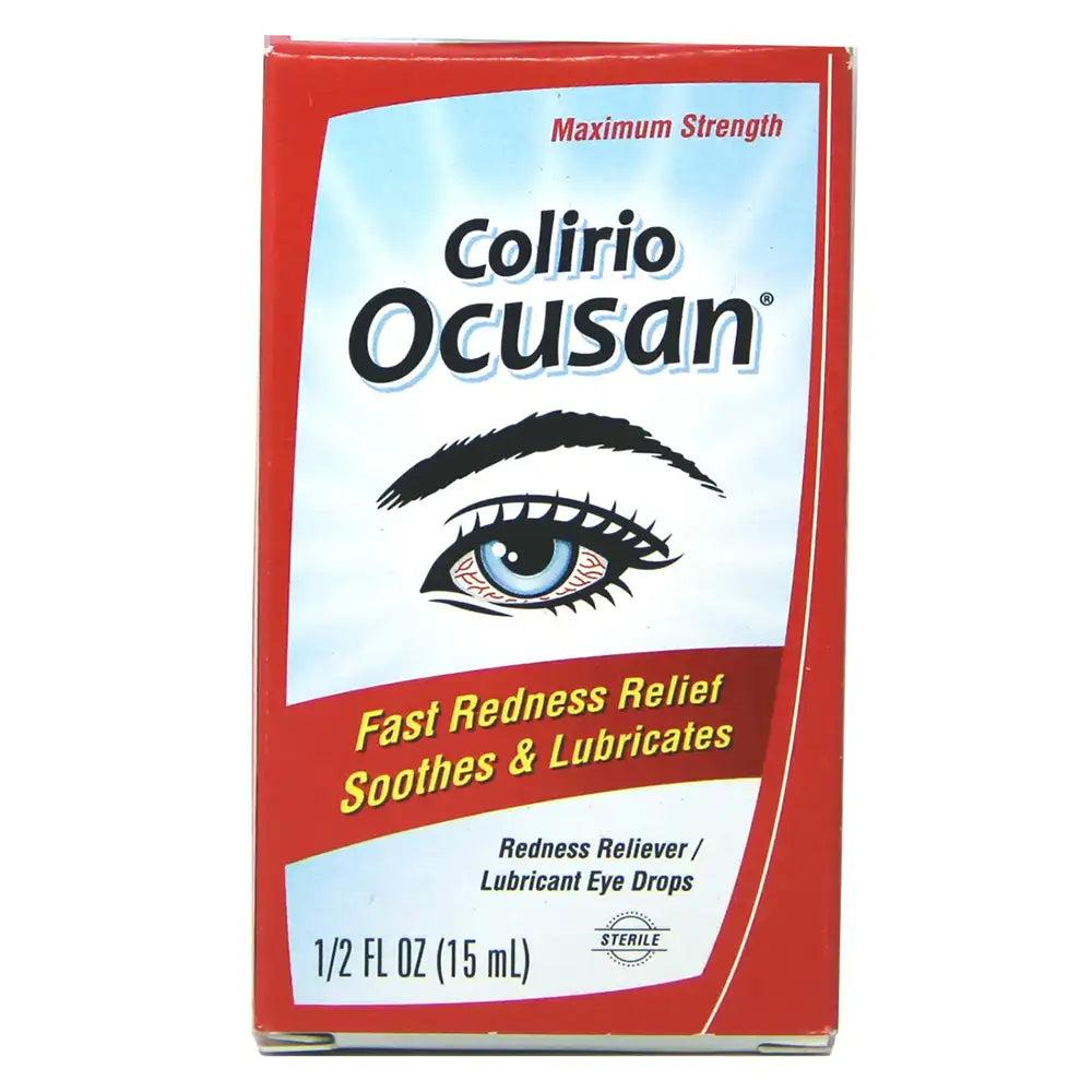 Colirio Ocusan Gotas/Eye Drops .5oz - Case - 6 Units