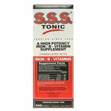 Wholesale SSS Tonic Liquid Iron & B Vitamin 10oz- Nutritional support from Mexmax INC.