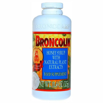 Broncolin Cough Regular Honey Syrup 11.4 oz