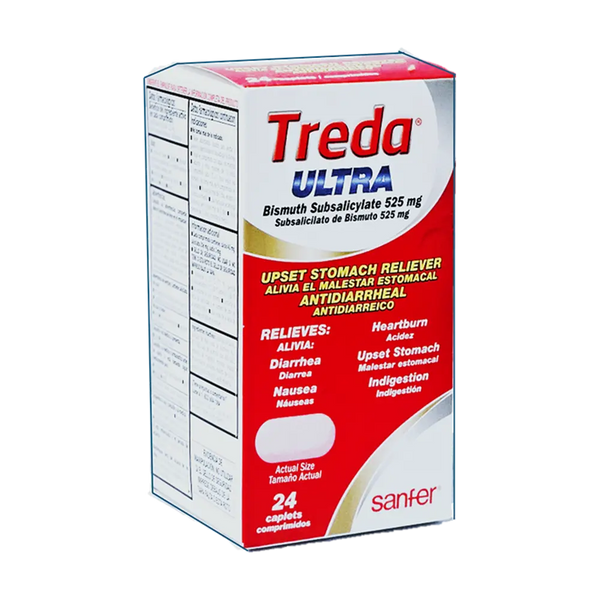 Treda Ultra Stomach Reliever - 24ct