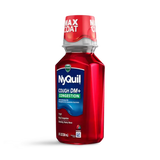 Vicks Nyquil Cough DM+ Congestion Liquid Berry 8 oz - Case - 6 Units