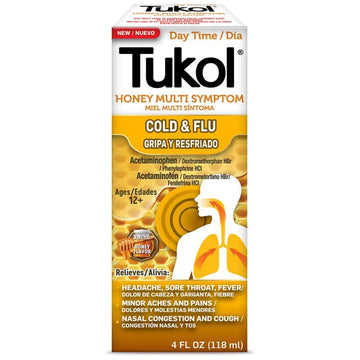 Tukol Honey Day Time Cold & Flu 4 oz