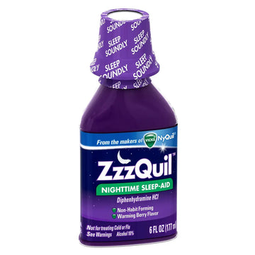 Zzzquil Nightime Sleep Aid 6 oz