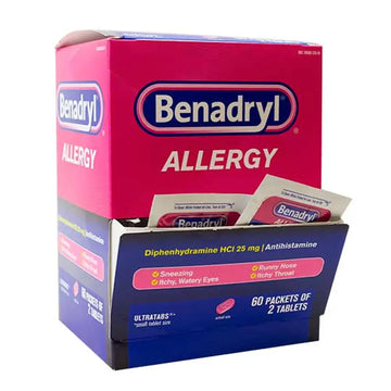 Benadryl allergy dispenser 2 ct