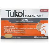 Wholesale Tukol Max Action Sinus Caplets Available at Mexmax INC Your Modern Mexican Groceries Supplier.