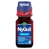 Wholesale: Vicks Nyquil Cherry Cold & Flu Relief - 8oz Bottle, Bulk Buy Savings!