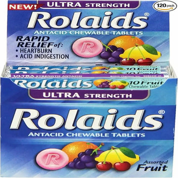 Rolaids Ultra Fruit Chewable Roll 10 ct