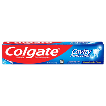 Colgate Regular Cavity Protection Toothpaste 6x4pk 6 oz