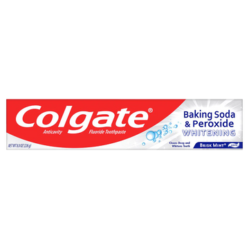 Colgate Baking Soda & Peroxide Whitening Toothpste Mint 8 oz