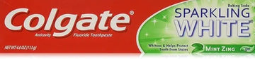 Colgate Sparkling White Mint Toothpaste 4 oz