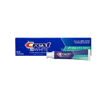 Crest 3D White Vibrant Mint Toothpaste 2.3 oz