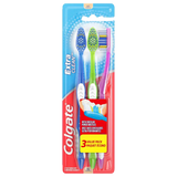 Wholesale Colgate Extra Clean Toothbrush - 3ct Pack for Fresh Oral Care at Mexmax INC