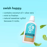 Hello Peace Out Plaque Vegan Mouthwash 16 oz