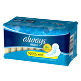 Wholesale Always Maxi Regular With Wings 10ct - Feminine Hygiene Products at Mexmax INC