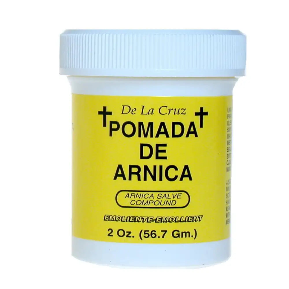 Wholesale Pomada De Árnica De La Cruz - Traditional Arnica ointment. Available at Mexmax INC.