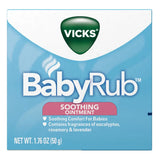 Vicks Baby Rub Ointment 3+ months 50 gm - Case - 6 Units