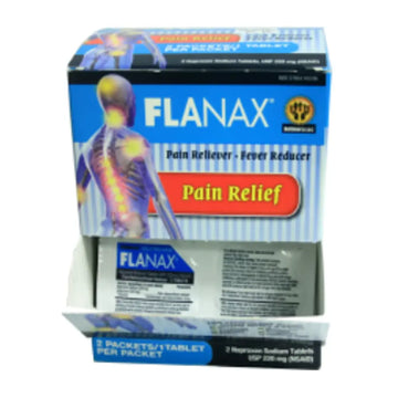 Flanax Pain Reliever Dispenser 2 ct