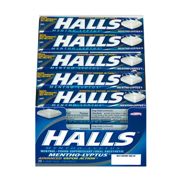 Halls Mentho Lyptus Sticks (USA) 9 ct