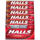 Wholesale Halls Strawberry Sticks refreshing and soothing lozenges for a delightful taste.