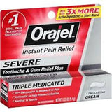 Wholesale Orajel Severe Toothache Pain Gel 0.33 oz- Modern Mexican Groceries Mexmax INC