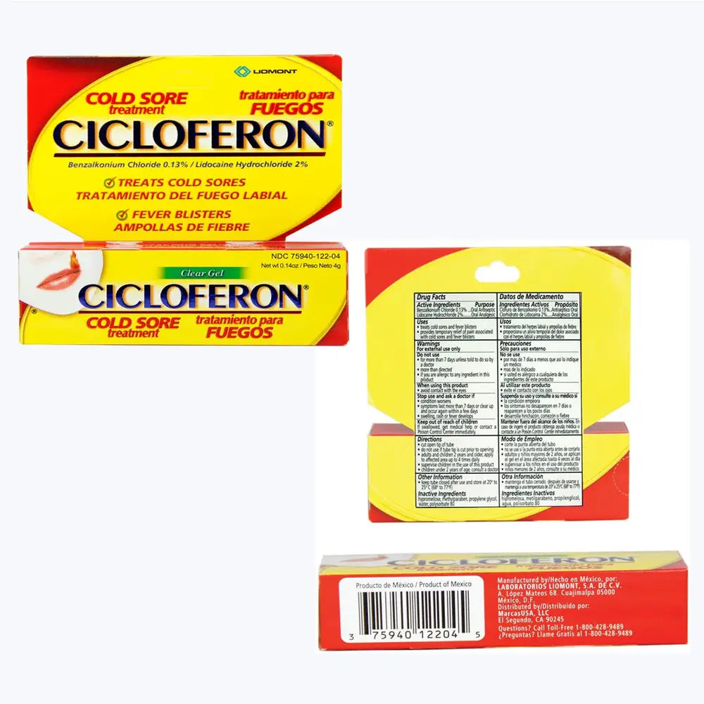 Wholesale CICLOFERON COLD SORE TREATMENT CLEAR at Mexmax INC