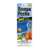 Wholesale Rompe Pecho DM Cough Syrup 6oz - Effective relief for coughs and congestion.