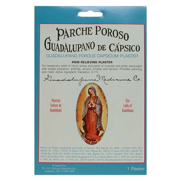 Parche Poroso Guadalupano 1 ct