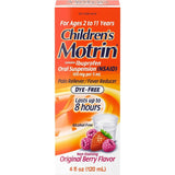 Wholesale Motrin Child Original Berry Suspension - 4oz.