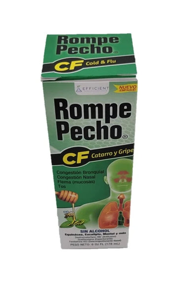 Rompe Pecho - Cf Cough & Flu 6 oz