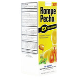 Rompe Pecho EX Congestion Con Miel  6 oz - Case - 6 Units