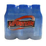 Lipovitan Vitamin Drink - Blue 3.3oz (6pk) - Case - 60 Units