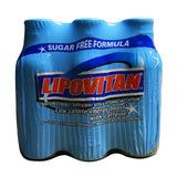Lipovitan Sugar Free Blue 6 pk 3.3 oz - Case - 60 Units