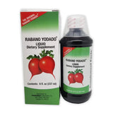 Wholesale Rabano Yodado Supplement 8oz. Natural liquid dietary support. Modern Mexican health essential.