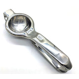 Wholesale Stainless Steel Lemon Squeezer with Hook- Mexmax INC for all your Mexican grocery needs.