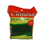 Get wholesale Imusa Scour Pad Green (6pk) for tough cleaning at Mexmax INC.