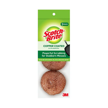 Scotch-Brite Copper Coated Scrubber 3 pk