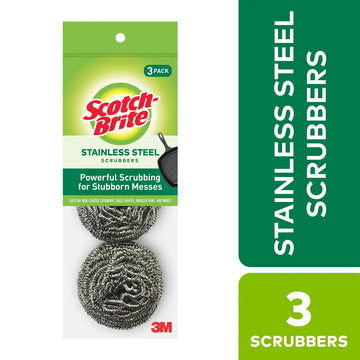 Scotch-Brite Stainlee Steel Scrubber 3 pk