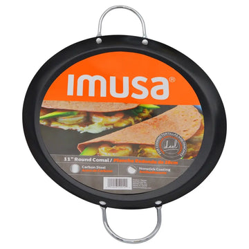 Imusa Round Comal Carbon Steel 11"