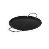 Wholesale Imusa Round Comal made of non-stick carbon steel, 9 inches, available on Mexmax INC for versatile cooking.