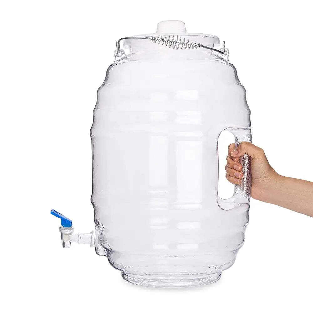Champs Plastic Jar Vitrolero w Handle Spout 5 gal Case 4