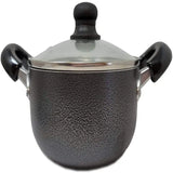 Wholesale 4qt Gray Dutch Oven with Glass Lid- Mexmax INC, your source for quality kitchenware