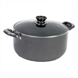 Wholesale Dutch Oven 8qt Gray with Glass Lid Premium quality for cooking Mexmax INC.