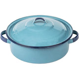 Wholesale Cinsa 5qt Turquoise Dutch Oven- Find quality cookware in bulk at Mexmax INC