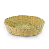 Wholesale Bread Basket Palm-round 9.5d x 3h- Serving elegance from Mexmax INC.