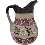 Wholesale Hjarra Engobe Pitcher 3.64lt- Buy in bulk and save on quality pitchers at Mexmax INC.