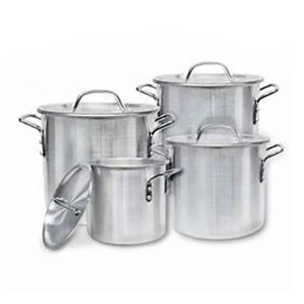 Imusa Aluminum Stock Pot Set (2,3.5,5.5,8 qrt) - 4 Pot Set Imusa Aluminum Stock Pot Set (2,3.5,5.5,8 qrt) - 4 Pot Set